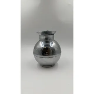 Photo of Vintage 1930s Manning Bowman #134F Chrome Thermos Carafe Pitcher Art Deco USA