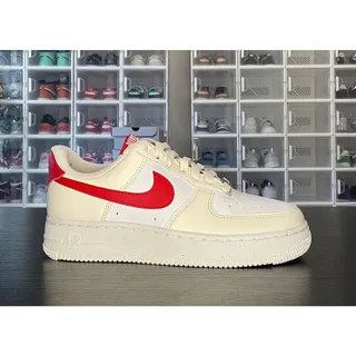 Photo of Nike Air Force 1 ’07 Next Nature Pale Ivory University Red Women’s Size 6