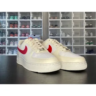 Photo of Nike Air Force 1 ’07 Next Nature Pale Ivory University Red Women’s Size 6