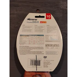 Photo of Memorex 10 Pk. Recordable CDs