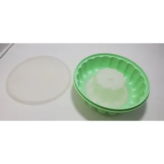 Photo of VTG Tupperware Jel-N-Serve W/Insert & Lid Green