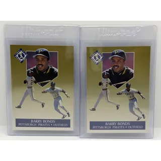 Photo of 1991 Fleer Ultra - Ultra Team Barry Bonds #1 Lot Of 2 Cards