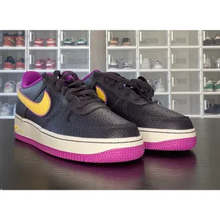 Photo of Nike Air Force 1 Low Lakers Alternate Purple Gold Size 6.5Y/8W
