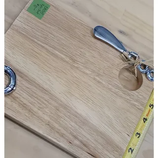 Photo of Nautical Themed Cutting Board w/Cheese Knife, **NEVER USED**