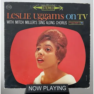 Photo of LESLIE UGGAMS ON TV ALONG VINYL LP COLUMBIA RECORDS 1961 Funk Soul Music