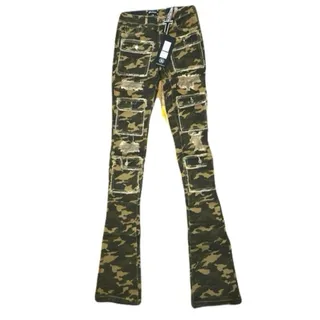 Photo of Doctrine Savant Super Stacked Jean Camo Size 32