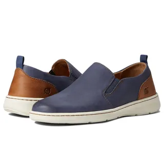 Photo of Born Morgan Men's Shoes Slip On Sneakers Navy Leather 8 M