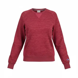 Photo of Champion Authentic Athletic Apparel Red Marled Crew Pullover C Logo XL