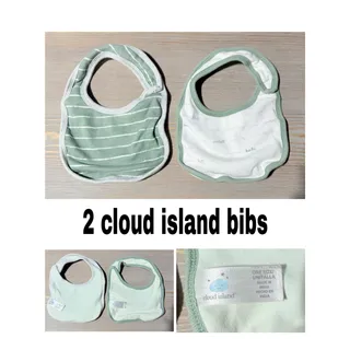 Photo of 6 Assorted Cloth Baby Bib Bundle