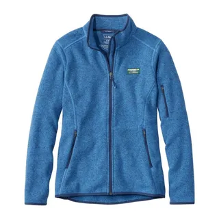Photo of LL BEAN SWEATER FLEECE FULL ZIP JACKET SEABOARD BLUE XS