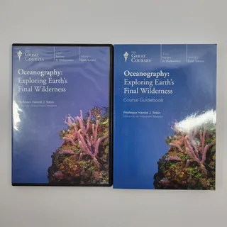 Photo of The Great Courses: Oceanography Exploring Earths Final Wilderness DVD + Book (G)