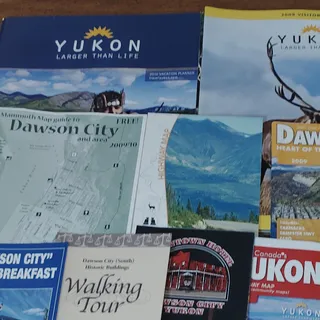 Photo of Dawson City Yukon Ephemera Collection 2009 - Travel Brochures & Maps
