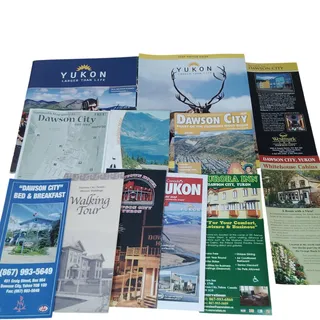 Photo of Dawson City Yukon Ephemera Collection 2009 - Travel Brochures & Maps