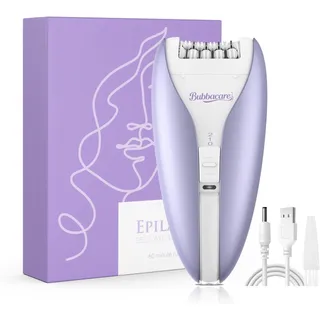 Photo of Silent Epilator for Women, 2-Speed Facial & Body Hair Remover, Smooth (Purple)