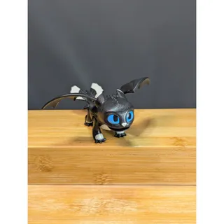 Photo of Playmobil How To Train Your Dragon Toothless Baby Dart Blue Eyes