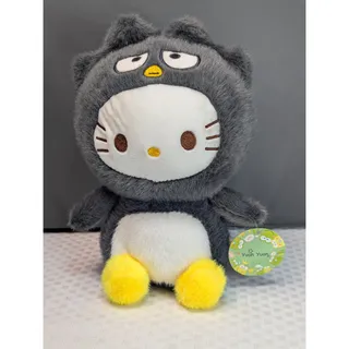Photo of Hello Kitty x Badtz-Maru Penguin Plush Rare Yuan Yuan Imports - NWT