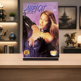 Photo of Alley Cat Prelude Signed Alley Baggett Wizard World 1999 DF Image Comic NM