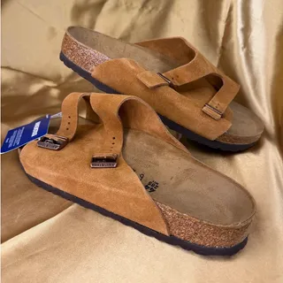 Photo of Birkenstock Zurich BS Mink Suede Mens 11 Sandals EU 44 Germany