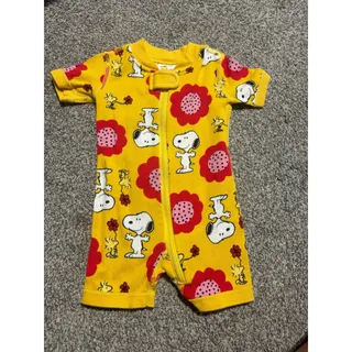Photo of Hanna Andersson Peanuts girls 0-3 month outfit