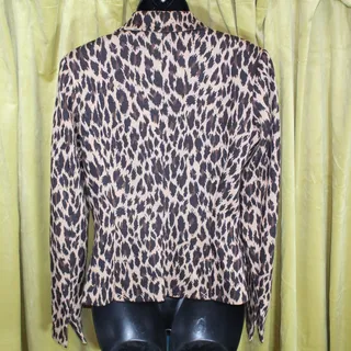 Photo of Spiegel Size 6 Womens Coat Leopard