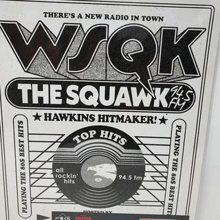 Photo of Stranger things the squawk poster