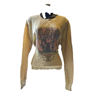 Photo of Def Leppard Pyromania Long Sleeve Thermal Top Womens Medium Band Graphic Shirt