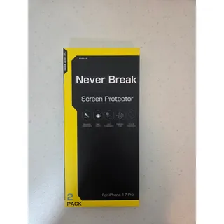 Photo of Never Break Screen Protector Iphone 17 Pro 2 Pack 9H Full Cover Glass
