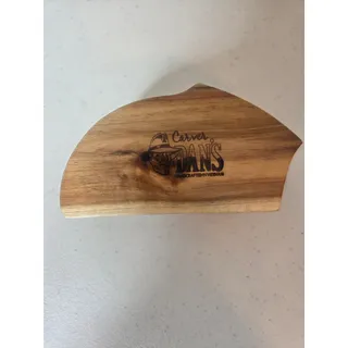 Photo of Carver Dan's Handcrafted Solid Wood Sleeping Kitty Puzzle KeepsakeTrinket Box