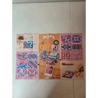 Photo of Lego Dots Desk Organizer 41907 Removable Drawer Complete Set w Instructions