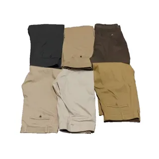 Photo of lot of 6 Eddie Bauer, Dockers, Lee, C.Barrow Men's dress Pants Sz 42X30 multico