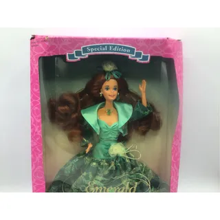 Photo of Vintage 1994 Emerald Elegance Barbie Doll Special Edition NIB Mattel 12322