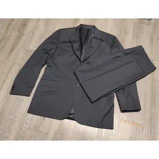 Photo of Canali 2 Pc Wool Suit 44R 13290/37 Navy Sz IT 56 7 R Made In Italy Pants Sz 38