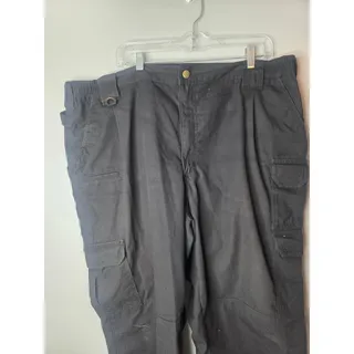 Photo of 5.11 Tactical Men’s 44x32 Black Cargo Utility Work Pants Ripstop Duty Style