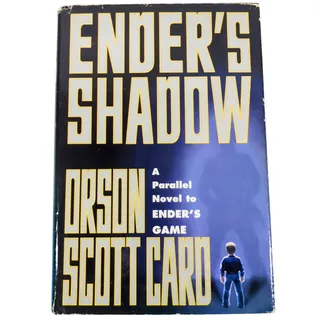 Photo of Enders Shadow Orson Scott Card 1999 First Edition Hardcover Dust Jacket Tor