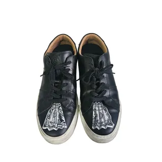 Photo of Leah Tinari Custom Handpainted Artisan Greats Sneakers
