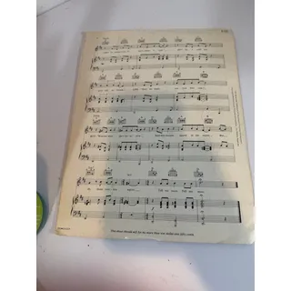 Photo of GREASE Summer Nights 1978 Sheet Music MPL John Travolta & Olivia Newton-John