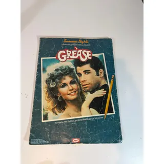 Photo of GREASE Summer Nights 1978 Sheet Music MPL John Travolta & Olivia Newton-John