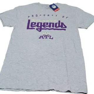 Photo of Atlanta Legends AAF G‑III Sports T‑Shirt Med Heather Grey Property Of Design NWT