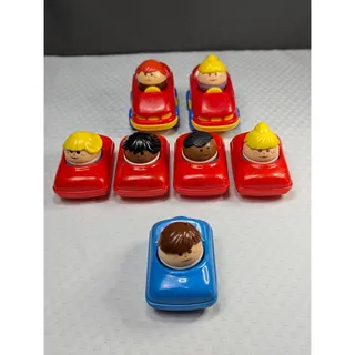 Photo of Lot of 7 Vintage Little Tikes Toddle Tots and Cars 