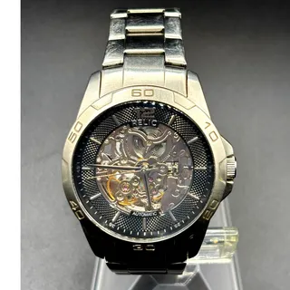 Photo of Relic by Fossil ZR12013 Automatic Skeleton Stainless Steel Men’s Watch