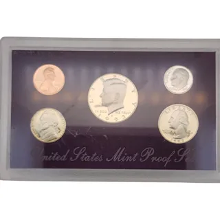 Photo of 1993-S United States Mint Proof Set - Official 5-Coin US Mint Collection In Case