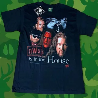 Photo of Vintage 1998 WCW nWo Is In The House Wrestling Tee Size L