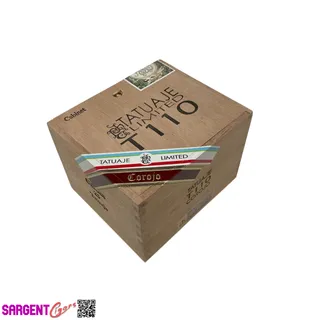 Photo of Tatuaje Limited T110 Corojo Empty Wooden Cigar Box 5.75x5x4