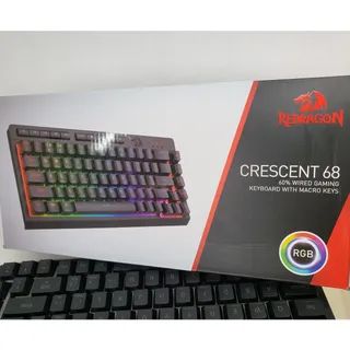 Photo of Redragon Crescent 68 60% Wired Gaming Keyboard (Black)