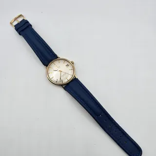 Photo of Vintage Omega Seamaster De Ville Automatic Solid 14K Gold Watch