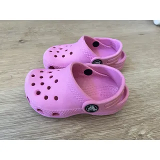 Photo of Crocs Classic Clogs Toddler Size C6 Pink Crush Kids Slip On Water Shoes Sandals