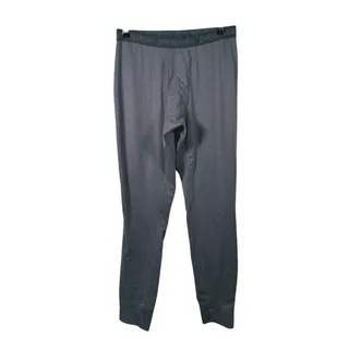 Photo of Patagonia Mens Capilene Midweight Baselayer Bottoms M Gray Thermal Hiking Ski