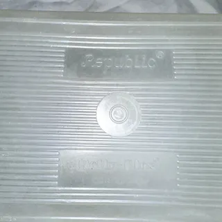 Photo of Vintage Republic Polly Flex White Breadbox with Lid