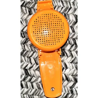 Photo of Vintage Tupperware Orange Mini Small Sifter Strainer 879-1