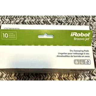 Photo of iRobot Braava Jet Dry Sweeping Pads White Refill 10 Cleaning Pads